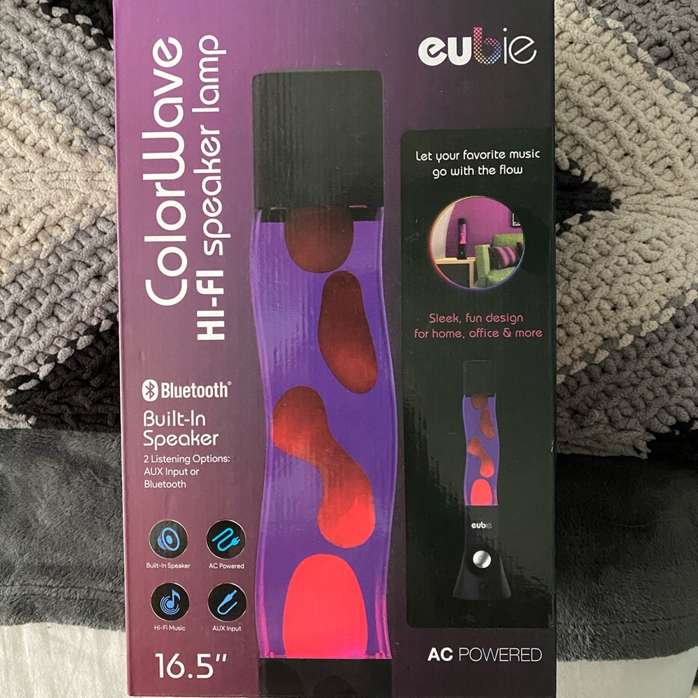 Speaker lava lamp